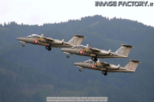 2009-06-26 Zeltweg Airpower 8755 Saab 105OE - Austrian Armed Forces